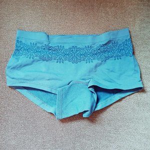 Blue Secret Treasures Size XS 4 Hipster Underwear Panties EUC